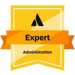 Atlassian Certified Administration Expert badge