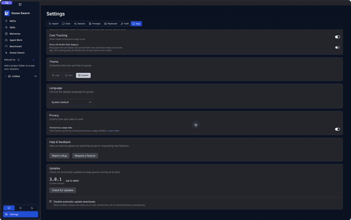 Check for updates and choose automatic downloads