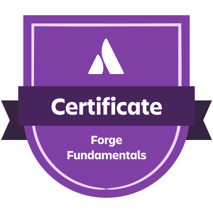 Atlassian Credentialed in Forge Fundamentals (Forge Fund.) — Atlassian Certified Professional badge